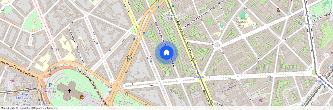 Rue Vanderborght, 121, 1090, Jette