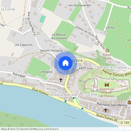 37500, Chinon