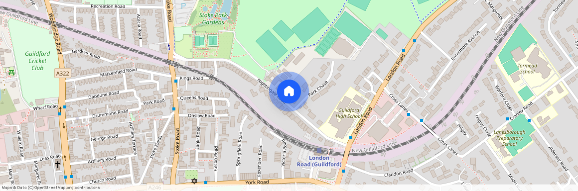 Wright Way, Stoke Park