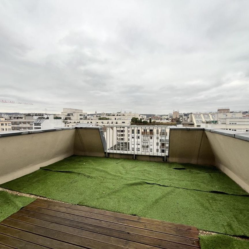 À LOUER GRAND STUDIO 26.42m2 + TERRASSE DE 18m2 BOULOGNE BILLANCOURT. - Photo 1
