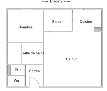 APPARTEMENT TYPE 2 – BALCON – PARKING PRIVATIF - Photo 2