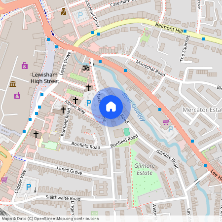 Clarendon Rise, Lewisham, SE13, London