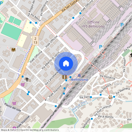 Via cancelliere Molo 18, Bellinzona