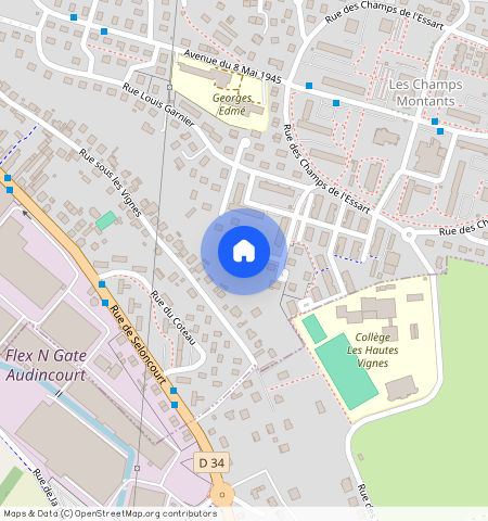 DOUBS (25), - BOURGOGNE-FRANCHE-COMTÉ, AUDINCOURT (25400)