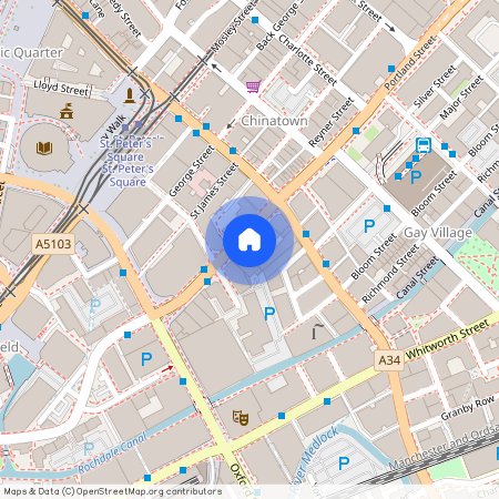 Portland Street, Manchester, Greater Manchester, M1