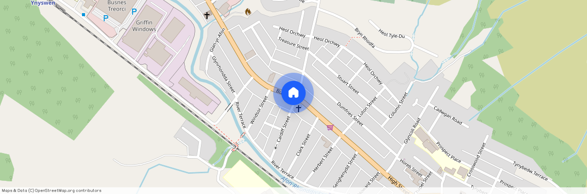 Bute Street, Treorchy, Rhondda Cynon Taf. CF42 6BB