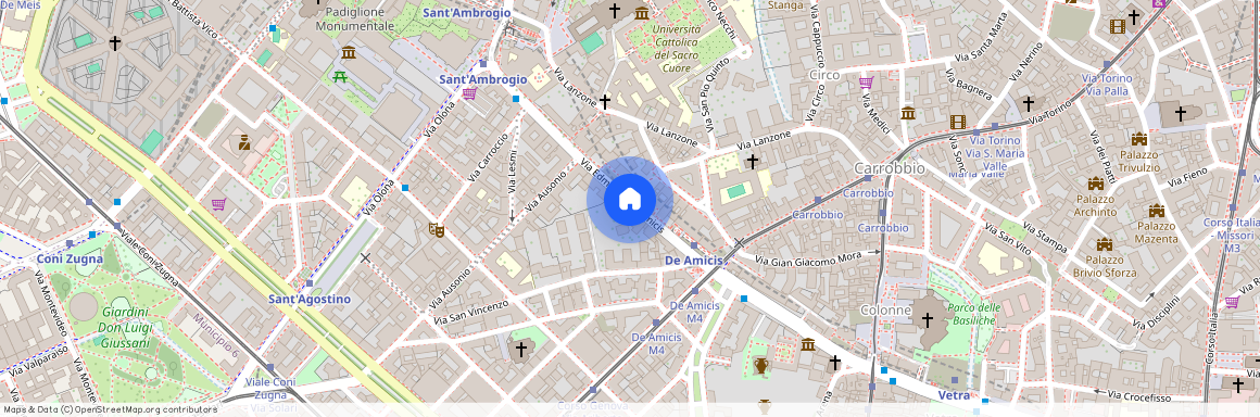 Via Edmondo de Amicis, 39, Milano, Lombardy 20123