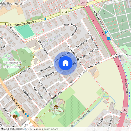 Beyelerweg 3, 3006 Bern, Lageplan