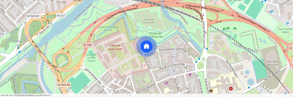 33 Rue Du Bastion St André, 59000, Lille
