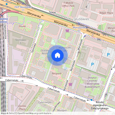 ul. Wynalazek, Służewiec, Mokotów, Warszawa, mazowieckie