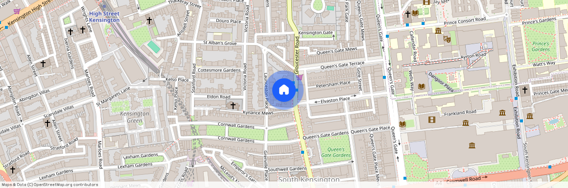 Gloucester Road, South Kensington, London