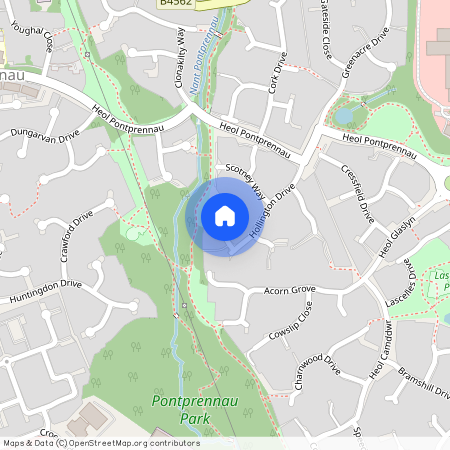 Hollington Drive, Pontprennau, Cardiff, South Glamorgan, CF23 8PG