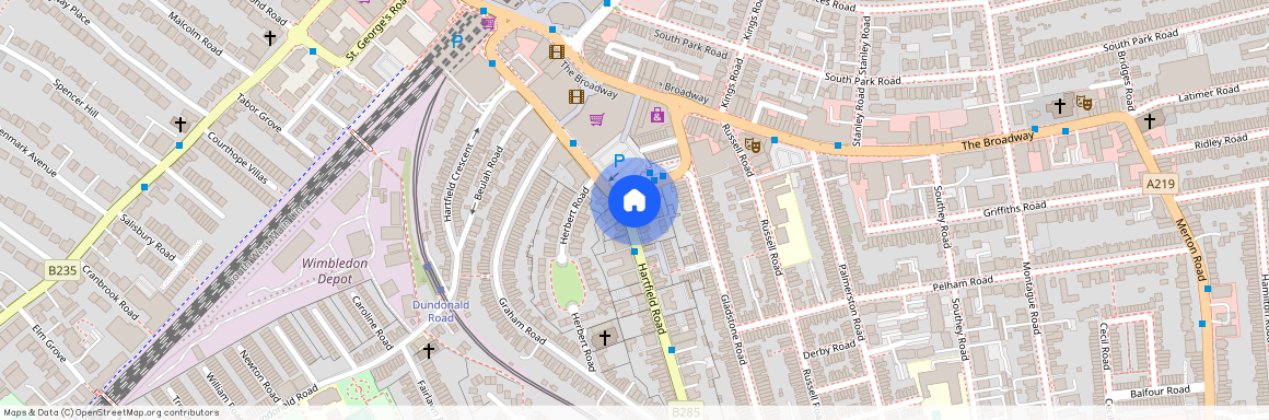 Sir Cyril Black Way, Wimbledon, SW19