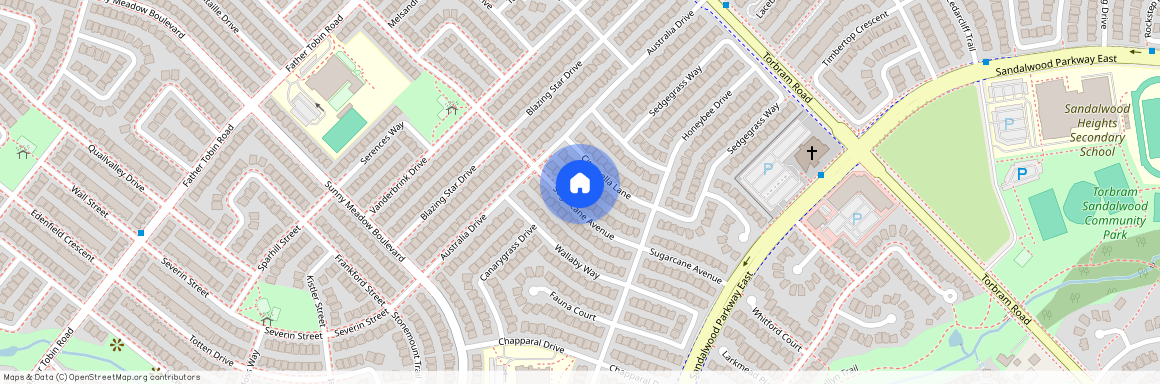 39 Sugarcane Avenue Unit# Basement, Brampton