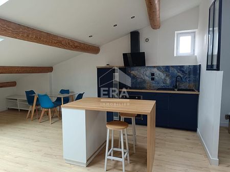 A LOUER 84240 LA TOUR D'AIGUES CENTRE VILLE APPARTEMENT MEUBLE TYPE 2 PIECES AVEC CAVE - Photo 5