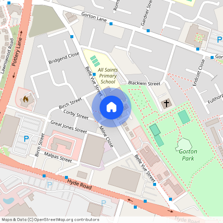 Belle Vue Street, Manchester, Greater Manchester, M12