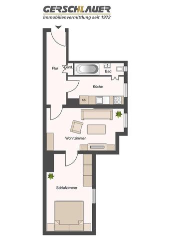 Gemütliche 2-Zi.-Wohnung auf der Schwanthalerhöhe - Photo 4
