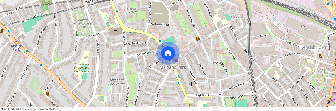 Malden Road, Kentish Town, London, NW5