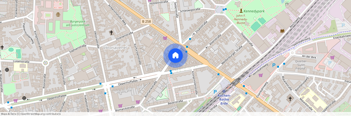 Bismarckstraße 194, 52066 Aachen - Aachen-Mitte