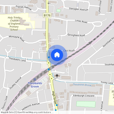 Burleigh Road, Cheshunt, Waltham Cross, EN8
