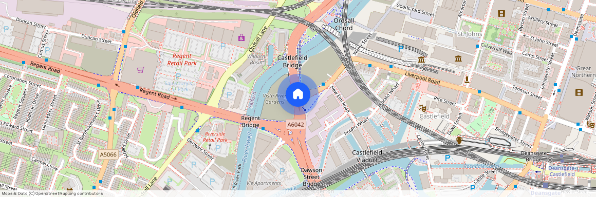 502 Vista River Gardens, 1 Trinity Way, Manchester, M3 4JH