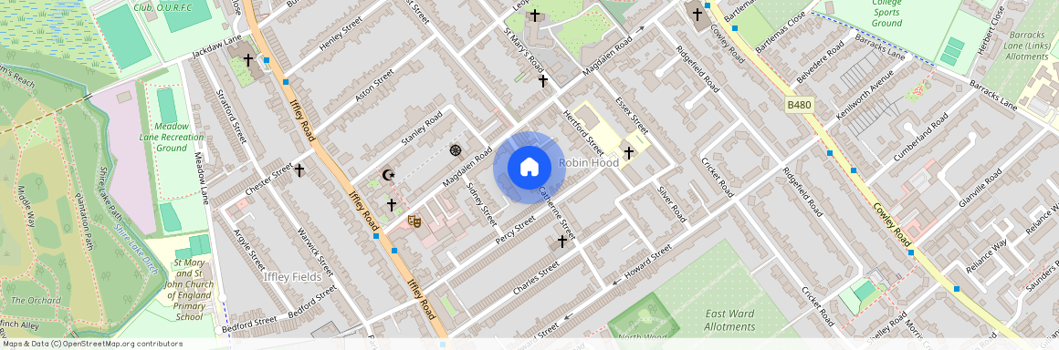 Catherine Street, Oxford, Oxfordshire, OX4