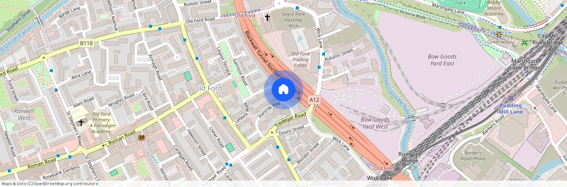 Pancras Way, London E3, East London