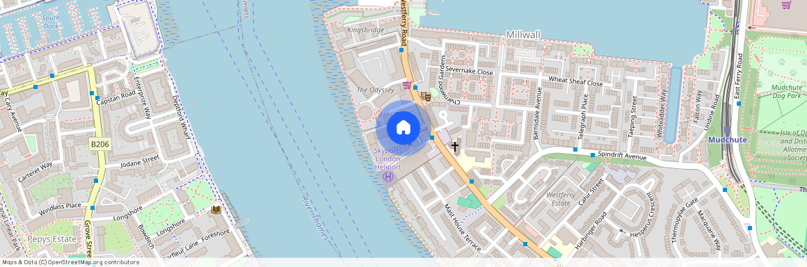 Homer Drive, Canary Wharf, E14