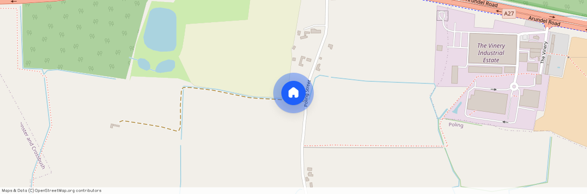 Poling Street, Poling, Arundel, West Sussex, BN18