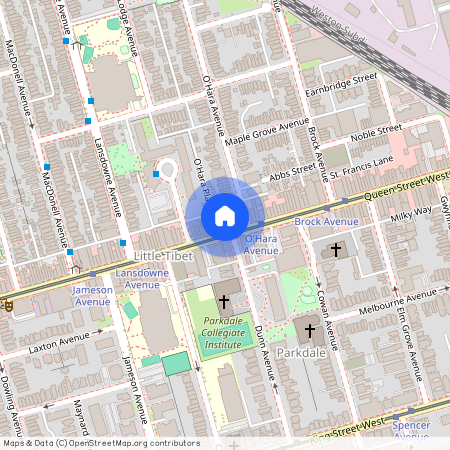 1412 Queen Street Unit# Upper, Toronto