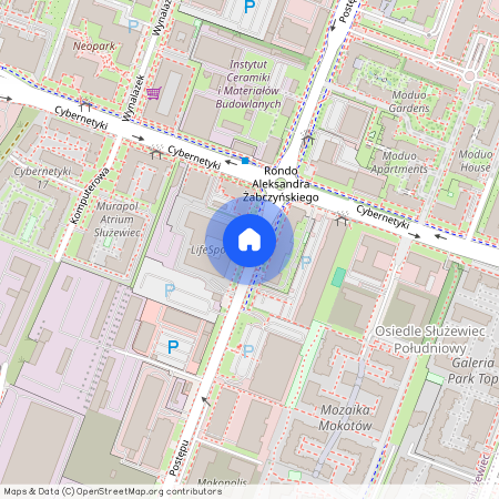 ul. Postępu, Służewiec, Mokotów, Warszawa, mazowieckie