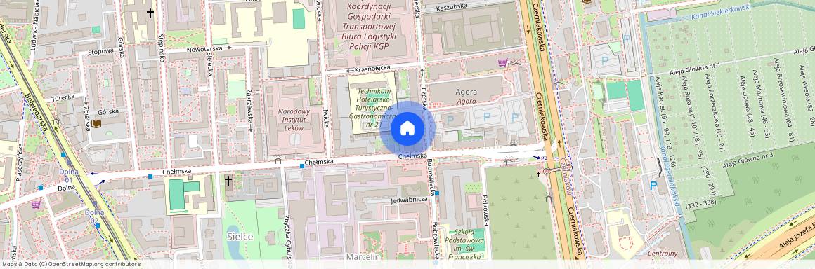 Mokotów, ul. Chełmska, Warszawa