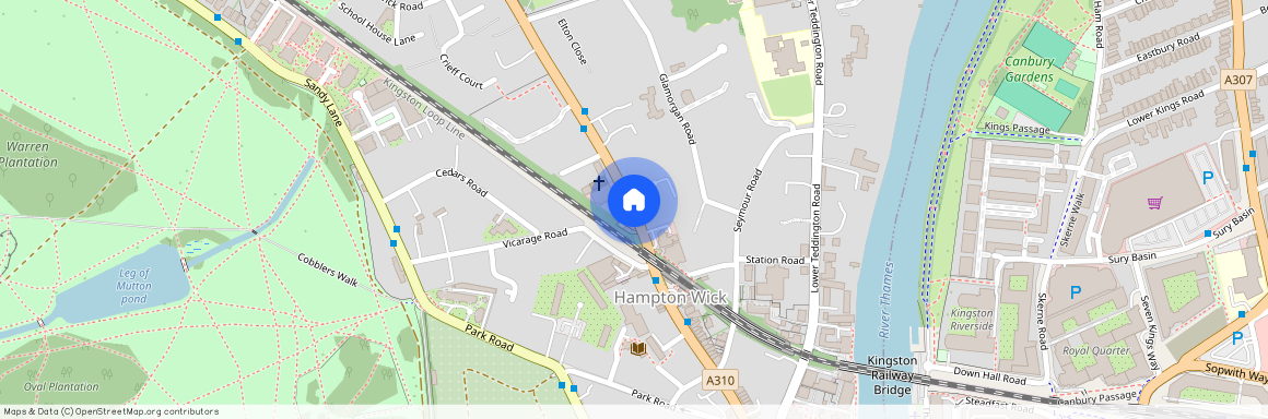 Hampton Wick, KT1, London