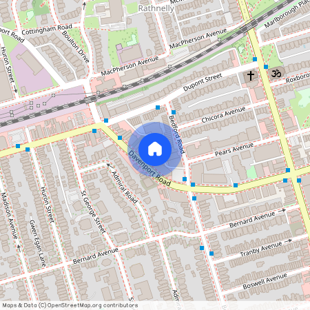 336 Davenport Road (LOWER), Toronto