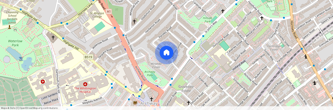 Miranda Road, Archway, N19