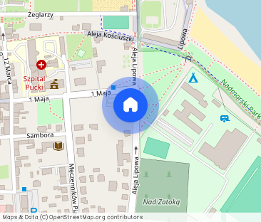 Mieszkanie w Puck na wynajem długoterminowy. Al. Lipowa blisko morza. - Photo 1