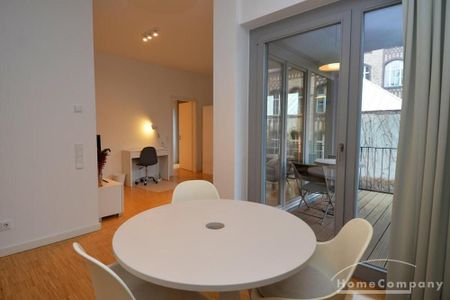 Wunderschöne 2-Zimmer Wohnung Berlin Mitte, Toplage, möbliert - Photo 4