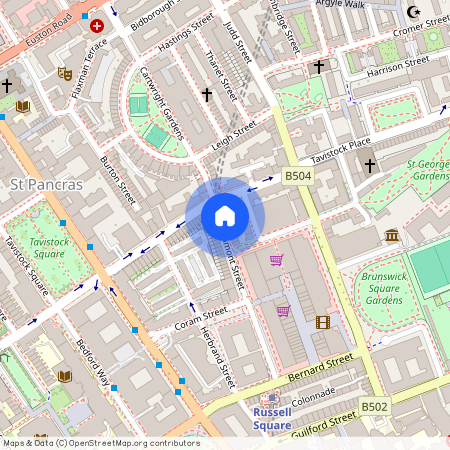 Marchmont Street, Bloomsbury, WC1N