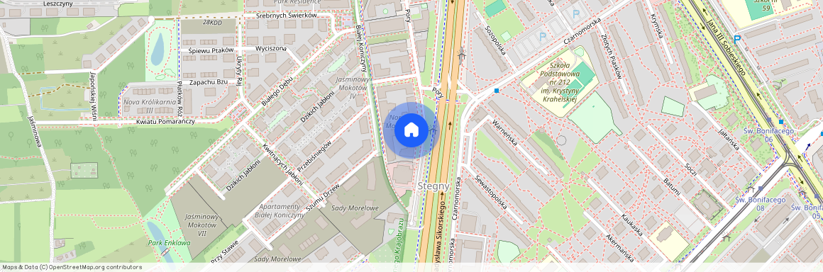 Warszawa, Mokotów, Aleja, gen., Władysława, Sikorskiego