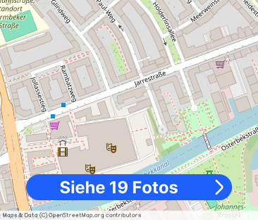 Wohnen am Osterbekkanal. Möblierte 3-Zimmer-Neubauwohnung in der Ja... - Foto 1