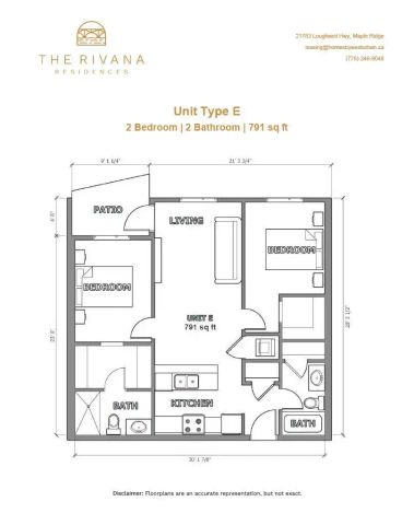 The Rivana — 2-Bedroom / 2-Bathroom - Photo 4