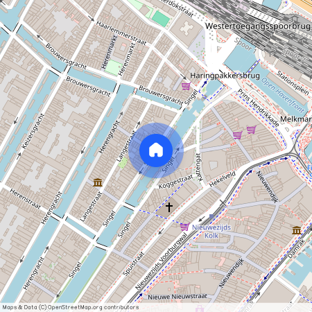 Singel 44-G, Langestraat e.o., 1015AB, Amsterdam