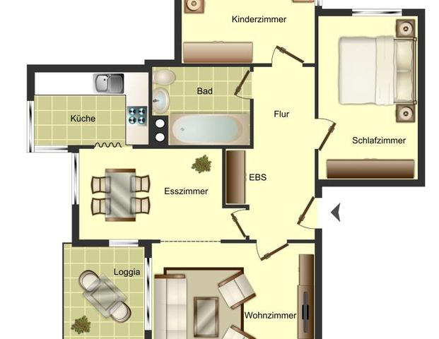 3-Zimmer-Wohnung in Kamen Methler - WBS (Wohnberechtigungsschein) - Die Wohnung ist bezugsfertig - Photo 1