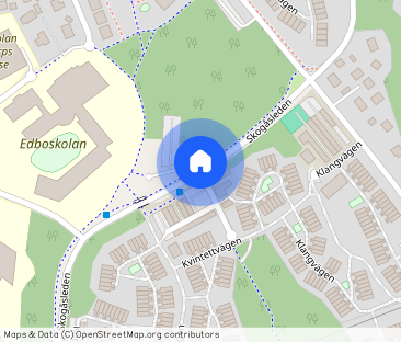 Klövjestigen, Skogås - Foto 1