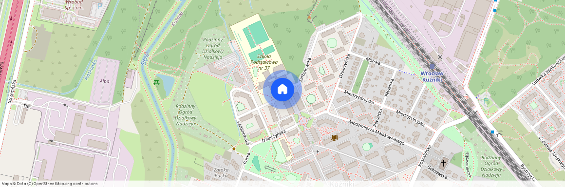 ul. Sarbinowska, Kuźniki, Fabryczna, Wrocław, dolnośląskie