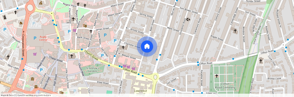 Bath Street, Rugby, CV21