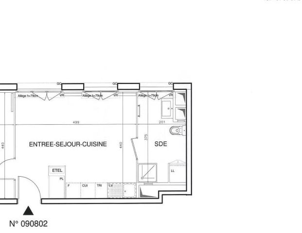 location Appartement T2 DE 40.8m² À BOBIGNY - Photo 1