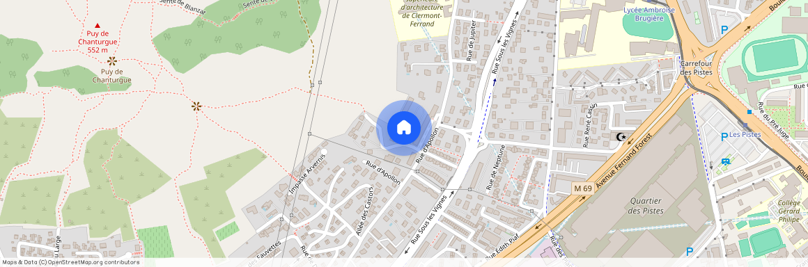 rue de Mercure, Clermont-Ferrand