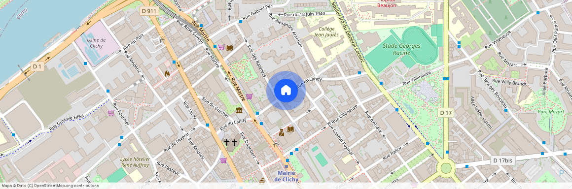 Rue du Landy, Francja, Clichy