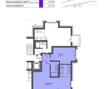 Renovierte und charmante 2,5-Zimmer-Wohnung in Zürich-Seebach! - Photo 2